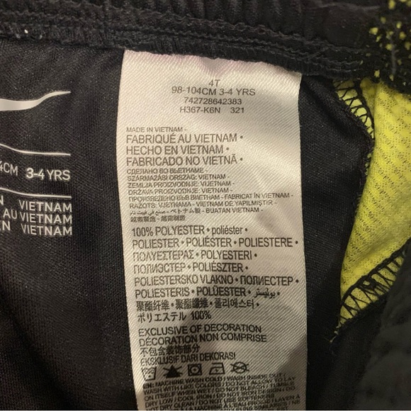 Nike Dri-Fit Toddler Matching Set gray size 4T - Picture 4 of 10